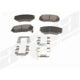 Front Disc Pads by AGNA BRAKES - PXD1421