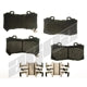 Front Disc Pads by AGNA BRAKES - PXD1802