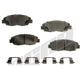 Front Disc Pads by AGNA BRAKES - PXD465A