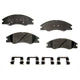 AGNA BRAKES - CXD1074 - Front Disc Brake Pad Set