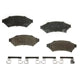 AGNA BRAKES - CXD1075 - Front Disc Brake Pad Set