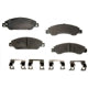 AGNA BRAKES - CXD1092 - Front Disc Brake Pad Set