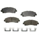 AGNA BRAKES - CXD1102 - Front Disc Brake Pad Set