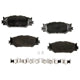 AGNA BRAKES - CXD1178 - Front Disc Brake Pad Set