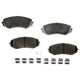 AGNA BRAKES - CXD1188 - Front Disc Brake Pad Set