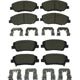 AGNA BRAKES - CXD1202 - Front Disc Brake Pad Set