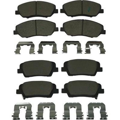 AGNA BRAKES - CXD1202 - Front Disc Brake Pad Set