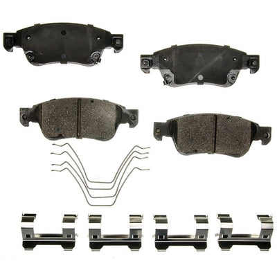 AGNA BRAKES - CXD1287 - Front Disc Brake Pad Set