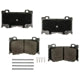 AGNA BRAKES - CXD1346 - Front Disc Brake Pad Set