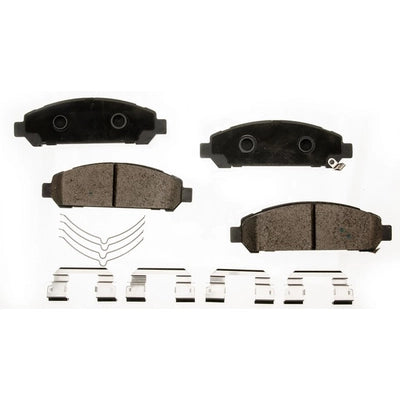 AGNA BRAKES - CXD1401 - Front Premium Ceramic Disc Brake Pad Set