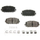 AGNA BRAKES - CXD1628 - Front Disc Brake Pad Set