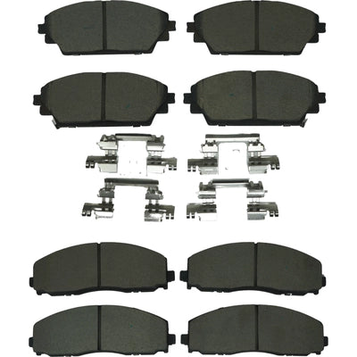 AGNA BRAKES - CXD1728 - Front Disc Brake Pad Set