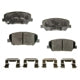 AGNA BRAKES - CXD1735 - Front Disc Brake Pad Set