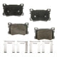 AGNA BRAKES - CXD1799 - Front Disc Brake Pad Set