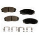AGNA BRAKES - CXD1814 - Front Premium Ceramic Disc Brake Pad Set