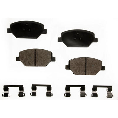 AGNA BRAKES - CXD1886 - Front Premium Ceramic Disc Brake Pad Set