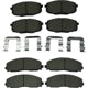 AGNA BRAKES - CXD2035 - Front Premium Ceramic Disc Brake Pad Set