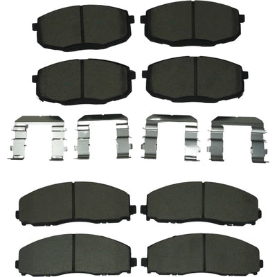 AGNA BRAKES - CXD2035 - Front Premium Ceramic Disc Brake Pad Set