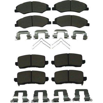 AGNA BRAKES - CXD2089 - Front Premium Ceramic Disc Brake Pad Set