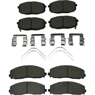 AGNA BRAKES - CXD2094 - Front Premium Ceramic Disc Brake Pad Set