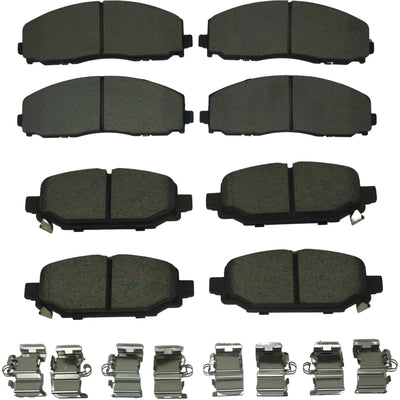AGNA BRAKES - CXD2177 - Front Premium Ceramic Disc Brake Pad Set