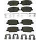 AGNA BRAKES - CXD2198 - Front Premium Ceramic Disc Brake Pad Set