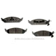 AGNA BRAKES - CXD650 - Front Premium Ceramic Disc Brake Pad Set