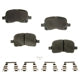 AGNA BRAKES - CXD741 - Front Premium Ceramic Disc Brake Pad Set