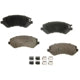 AGNA BRAKES - CXD856 - Front Premium Ceramic Disc Brake Pad Set