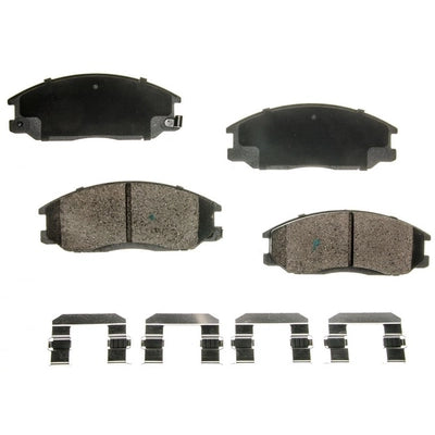 AGNA BRAKES - CXD864 - Front Premium Ceramic Disc Brake Pad Set