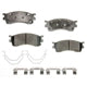 AGNA BRAKES - CXD893 - Front Premium Ceramic Disc Brake Pad Set