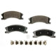 AGNA BRAKES - CXD945 - Front Premium Ceramic Disc Brake Pad Set
