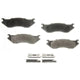 AGNA BRAKES - CXD966 - Front Premium Ceramic Disc Brake Pad Set