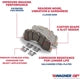 WAGNER - OEX1432 - Front Premium Ceramic Pads