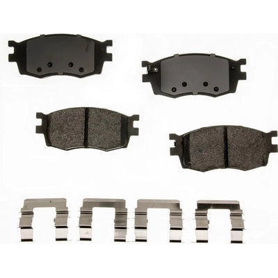 AGNA BRAKES - ALD1156M - Front Semi Metallic Pads