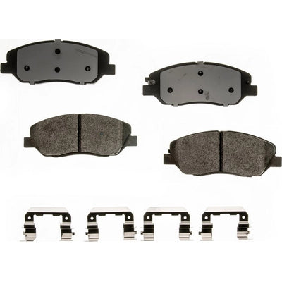 AGNA BRAKES - ALD1202M - Front Semi Metallic Pads