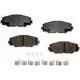 AGNA BRAKES - ALD1211M - Front Semi Metallic Pads
