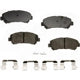Front Semi Metallic Pads by AGNA BRAKES - ALD1338M
