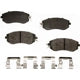 AGNA BRAKES - ALD1539M - Front Semi Metallic Pads