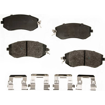 AGNA BRAKES - ALD1539M - Front Semi Metallic Pads