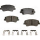 AGNA BRAKES - ALD1543M - Front Semi Metallic Pads
