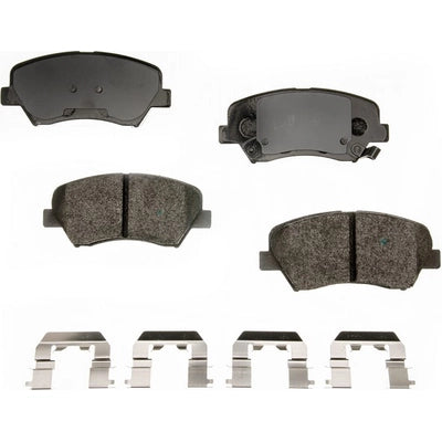 AGNA BRAKES - ALD1543M - Front Semi Metallic Pads