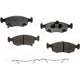 Front Semi Metallic Pads by AGNA BRAKES - ALD1568M