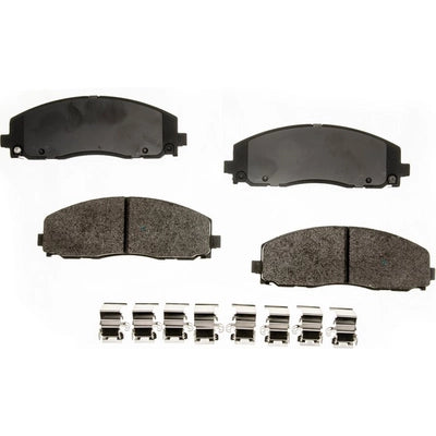 AGNA BRAKES - ALD1589M - Front Semi Metallic Pads