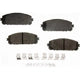 Front Semi Metallic Pads by AGNA BRAKES - ALD1709M