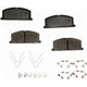 Front Semi Metallic Pads by AGNA BRAKES - ALD242M