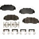 Front Semi Metallic Pads by AGNA BRAKES - ALD503M