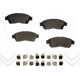 Front Semi Metallic Pads by AGNA BRAKES - ALD562M