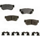 Front Semi Metallic Pads by AGNA BRAKES - ALD813M