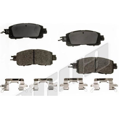 Front Semi Metallic Pads by AGNA BRAKES - ALD1650M